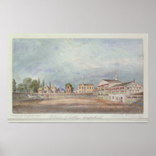 Ansicht von Astleys Amphitheatre, 1777 Poster