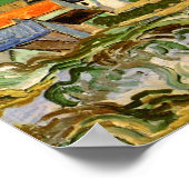 Ansicht von Auvers (F799) Van Gogh Fine Art Poster (Ecke)