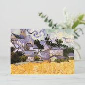 Ansicht von Auvers mit Kirche von Vincent van Gogh (Stehend Vorderseite)