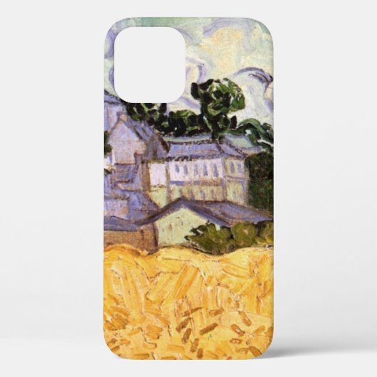 Ansicht von Auvers mit Kirche von Vincent van Gogh Case-Mate iPhone Hülle (Rückseite)