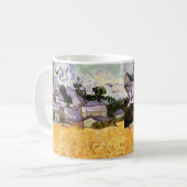 Ansicht von Auvers mit Kirche von Vincent van Gogh Kaffeetasse (Vorderseite Links)