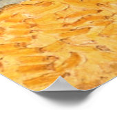 Ansicht von Auvers mit Kirche von Vincent van Gogh Poster (Ecke)