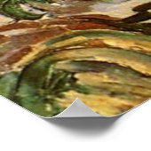 Ansicht von Auvers Vincent van Gogh Poster (Ecke)