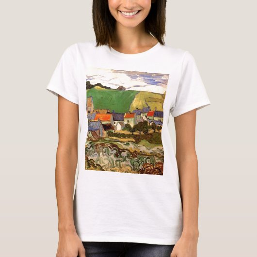 Ansicht von Auvers Vincent van Gogh T-Shirt (Vorderseite)