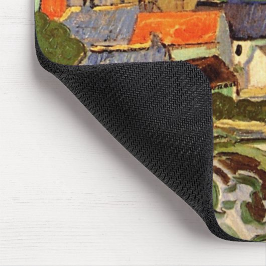 Ansicht von Auvers von Vincent van Gogh Mousepad (Ecke)