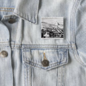 Ansicht von Avebury Steeple von Silbury Hügel Button (Beispiel)