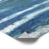 Ansicht von Bald Head Cliff am York Beach Poster (Ecke)