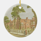 Ansicht von Bedford-Park, 1882 (Farbelitho) Keramikornament (Hinten)