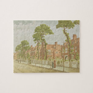 Ansicht von Bedford-Park, 1882 (Farbelitho) Puzzle