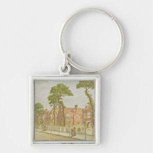 Ansicht von Bedford-Park, 1882 (Farbelitho) Schlüsselanhänger