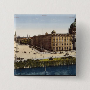 Ansicht von Berlin zur Jahrhundertwende Button