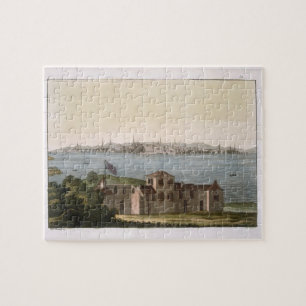 Ansicht von Boston, von 'Le Costume Ancien und Puzzle