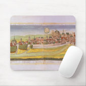 Ansicht von Bourges und von Universität Mousepad (Mit Mouse)