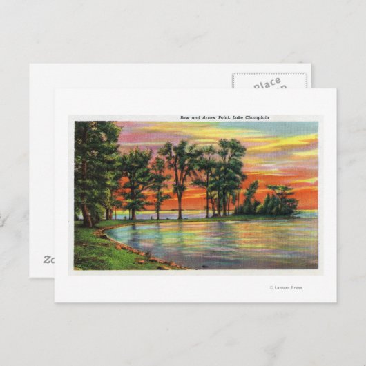 Ansicht von Bow und Pfeil Postkarte (Vorne/Hinten)