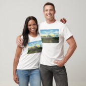 Ansicht von Brainard Feld, landende Flugzeuge u. T-Shirt (Unisex)