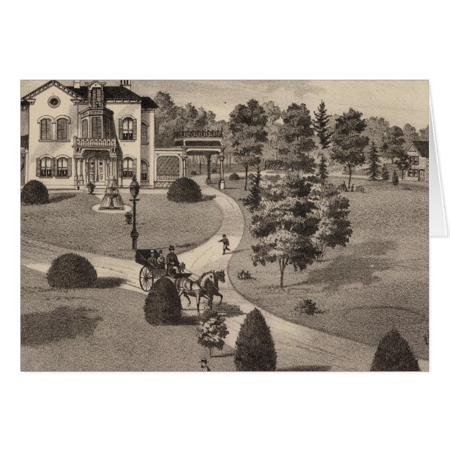 Ansicht von Brattleboro Vermont (Vorderseite (Horizontal))