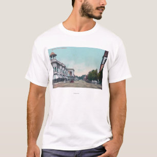 Ansicht von BroadwayChico, CA T-Shirt