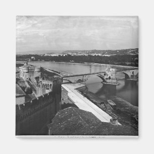 Ansicht von Brücke St. Benezet Magnet