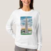 Ansicht von Bunker Hill-Monument T-Shirt (Vorderseite)
