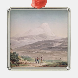 Ansicht von Cajambe Silbernes Ornament