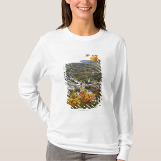 Ansicht von Camden-Hügel-Staat durch Fall-Bäume T-Shirt