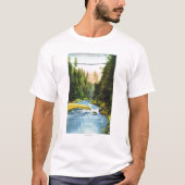 Ansicht von Capilano Hängebrücke # 2 T-Shirt (Vorderseite)
