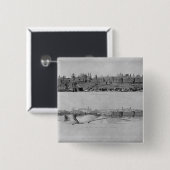 Ansicht von Carcassonne von der Westseite Button (Vorne & Hinten)