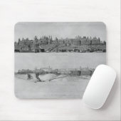 Ansicht von Carcassonne von der Westseite Mousepad (Mit Mouse)