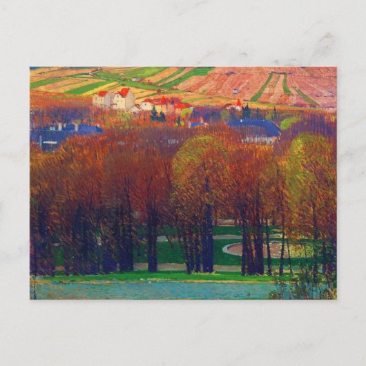 Ansicht von Carl Moll Postkarte (Vorderseite)
