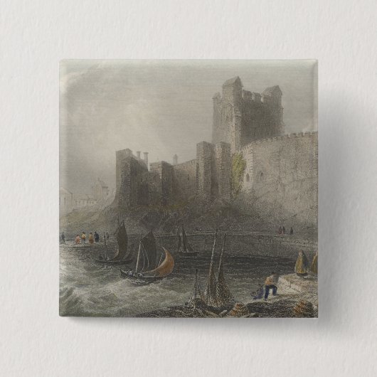 Ansicht von Carrifergus Schloss Button (Vorderseite)