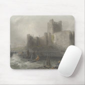 Ansicht von Carrifergus Schloss Mousepad (Mit Mouse)