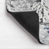 Ansicht von Catedral Skiort in Bariloche Mousepad (Ecke)