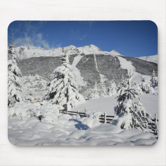 Ansicht von Catedral Skiort in Bariloche Mousepad (Vorne)