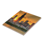 Ansicht von Chicagos Skylinen von Adler Fliese (Seite)