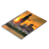 Ansicht von Chicagos Skylinen von Adler Notizblock (Linke Seite)