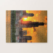 Ansicht von Chicagos Skylinen von Adler Puzzle (Horizontal)