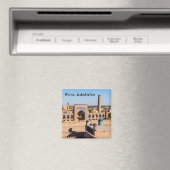 Ansicht von Citadel Kunya-ark - Chiwa, Usbekistan Magnet (In Situ (Geschirrspüler))