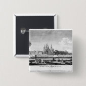 Ansicht von Cluny Abtei Button (Vorne & Hinten)