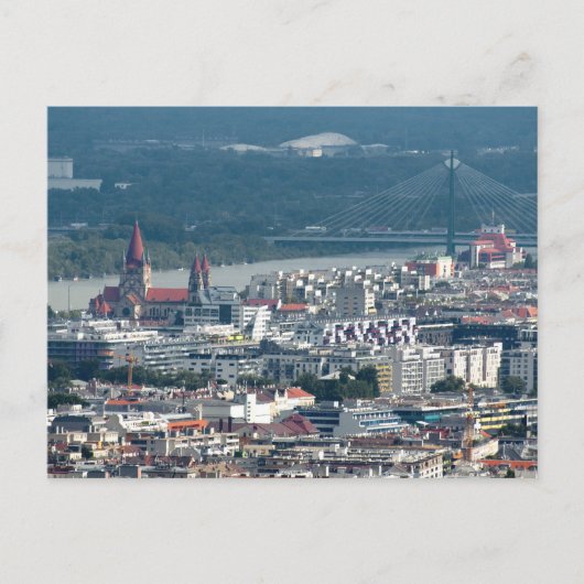 Ansicht von Cobenzl Postkarte (Vorderseite)