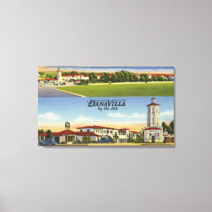 Ansicht von Dana-Landhaus Durch-d-Meer Leinwanddruck