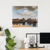 Ansicht von Delft Poster (Heimbüro)