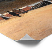 Ansicht von Delft Poster (Ecke)