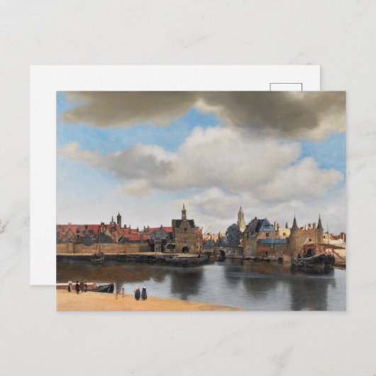 Ansicht von Delft Postkarte (Vorne/Hinten)