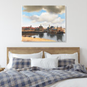 Ansicht von Delft Vermeer Leinwanddruck (Insitu (Schlafzimmer))