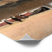 Ansicht von Delft — Vermeer Poster (Ecke)