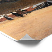 Ansicht von Delft Vermeer Poster (Ecke)