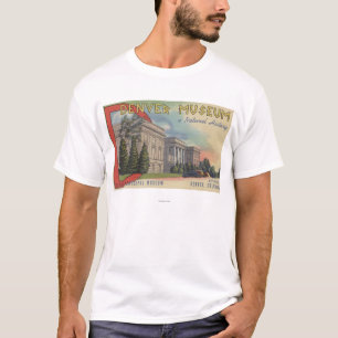 Ansicht von Denver-Museum der Naturgeschichte T-Shirt