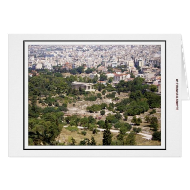 Ansicht von der Akropolise (Vorderseite (Horizontal))