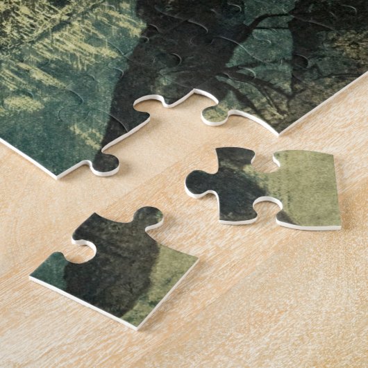 Ansicht von der Bank Puzzle (Seite)