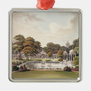 Ansicht von der Haube, Brighton-Pavillon, vorbei Silbernes Ornament